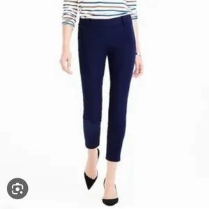 J Crew 8T Minnie tapered pant. Dark navy.
